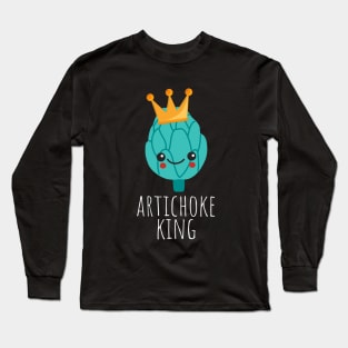 Artichoke King Cute Long Sleeve T-Shirt